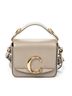 Chloé Gray Mini C Crossbody One size - photo 1