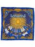Hermes Leather Goods Blue Scarf One size - photo 2