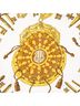 Hermes Leather Goods Gold Scarf One size - photo 3