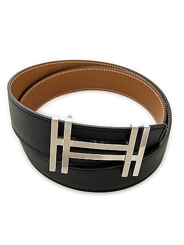 Hermes Leather Goods H Au Carre Reversible Belt 85 (view 1)