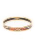Hermes Leather Goods Gray Enamel Bangle PM One size - photo 2