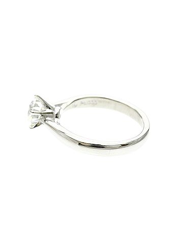 Tasaki Tasaki Diamond Ring Platinum Fashion Diamond Band Ring Carat/0.84 Silver (view 2)