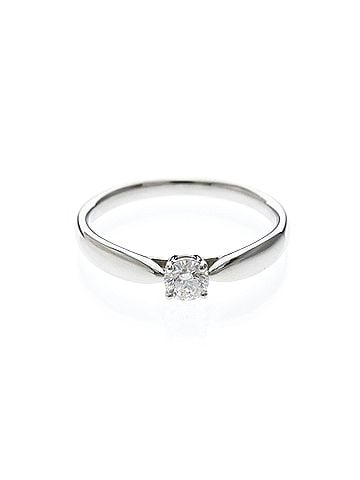 Tiffany & Co. Tiffany Harmony Diamond Ring Platinum Fashion Diamond Band Ring Carat/0.23 Silver (view 1)