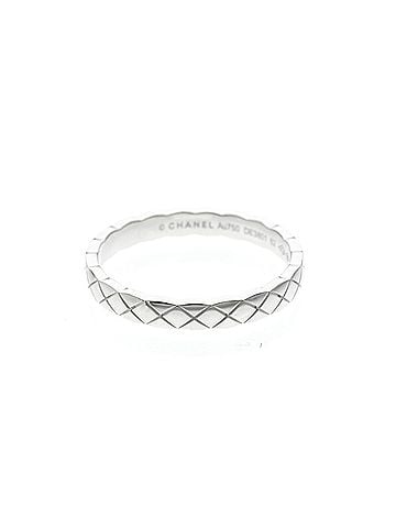 Chanel Chanel Coco Crush Ring Mini Model White Gold (18K) Fashion No Stone Band Ring Silver (view 1)