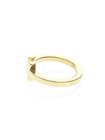 Tiffany & Co. Tiffany T Square Ring Yellow Gold (18K) Fashion No Stone Band Ring Gold (view 2)