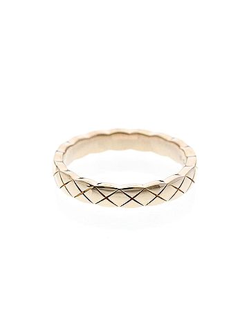 Chanel Chanel Coco Crush Ring Mini Model Pink Gold (18K) Fashion No Stone Band Ring Pink Gold (view 2)