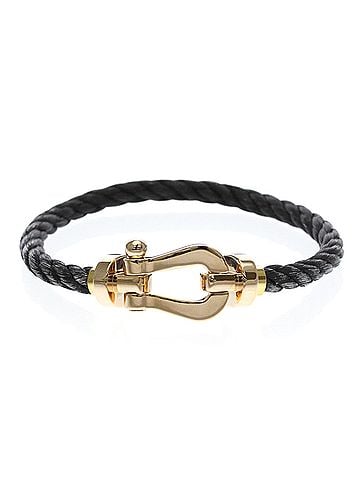 Fred Fred Force 10 Bracelet, Large Size Pink Gold (18K) No Stone Charm Bracelet Pink Gold (view 1)