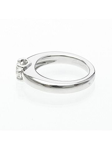 Cartier Cartier C de Solitaire Ring 0.37CT White Gold Condition Rank A Weight 8.2g (view 2)