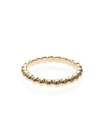 Van Cleef & Arpels Van Cleef &amp; Arpels Perle Ring Medium Model Pink Gold (18K) Fashion No Stone Band Ring Pink Gold (view 2)