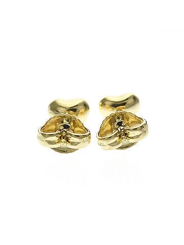Tiffany & Co. Tiffany Bean Earrings Extra Mini No Stone Yellow Gold (18K) Stud Earrings Gold (view 2)