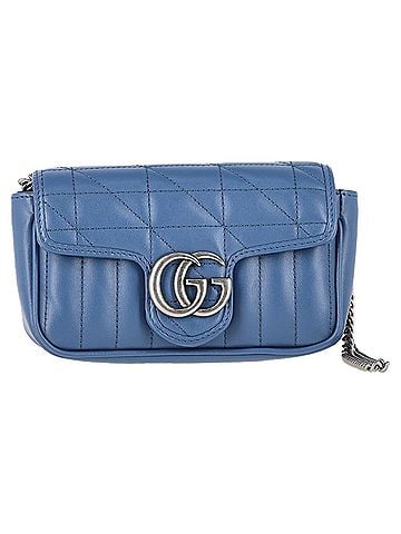 Gucci Gucci Super Mini Aria Marmont Matelasse Shoulder Bag (view 1)