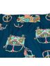 Lularoe Houndstooth Floral Teal Leggings One size - photo 3