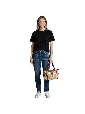Dooney & Bourke Monogram Signature Satchel Satchel (view 1)