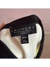 Laundry by Shelli Segal Black Ivory Short Sleeve Blouse Size S - photo 3