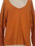 Anthropologie Orange Long Sleeve Top Size M - photo 1