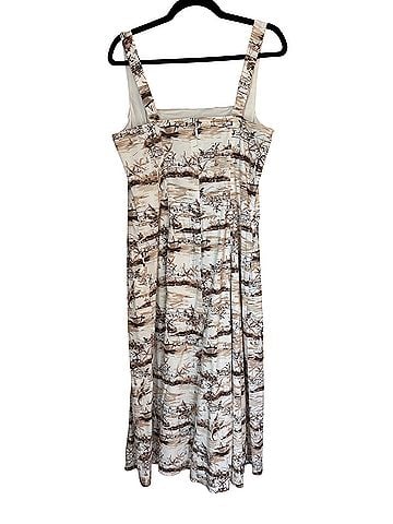 Abercrombie & Fitch Mila Stretch Midi Casual Dress (view 2)