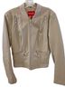 Guess Tan Leather Jacket Size M - photo 1