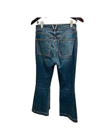 Veronica Beard Carson Ankle Flare Jeans (view 2)