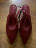 Anthropologie Red Heels Size 9 1/2 - photo 3