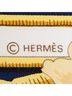 Hermes Leather Goods Blue Scarf One size - photo 4