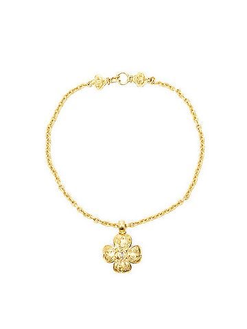 Chanel CC Clover Pendant Necklace (view 1)