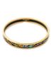 Hermes Leather Goods Black Enamel Bangle PM One size - photo 2