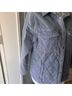 Blank NYC Quilted Bluish Gray Utility Jacket Jacket - photo 3