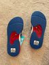 Reef Multi Color Flip Flops Size 10 - photo 4
