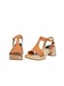 Swedish Hasbeens 100% Leather Tan Sandals Size EU 37 - photo 2