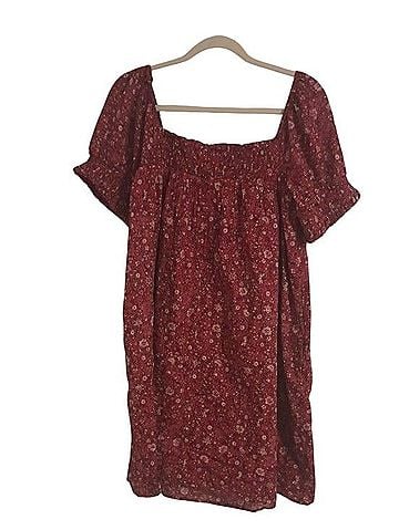 American Eagle Outfitters Puff-Sleeve Babydoll Mini Dress Casual Dress (view 2)
