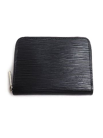 Louis Vuitton LOUIS VUITTON Zippy Coin Purse, Case, Epi Leather, Noir, M60152, Men's/Women's (view 1)