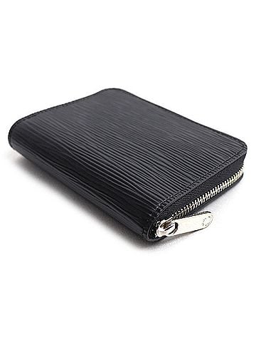 Louis Vuitton LOUIS VUITTON Zippy Coin Purse, Case, Epi Leather, Noir, M60152, Men's/Women's (view 2)