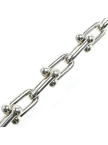Tiffany & Co. TIFFANY&amp;Co. Tiffany &amp; Co. Sterling Silver 925 Large Link Hardware Bracelet 60153091 63.3g Medium Men's/Women's (view 2)