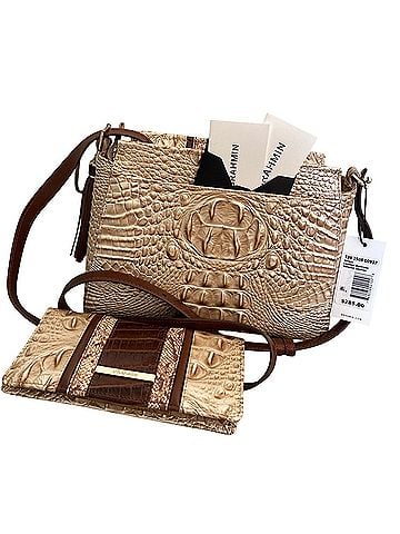 Brahmin Hillary Leather Crossbody Bag (view 2)