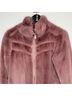 Anthropologie 100% Polyester Solid Pink Jacket Size S - photo 12
