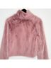 Anthropologie 100% Polyester Solid Pink Jacket Size S - photo 11