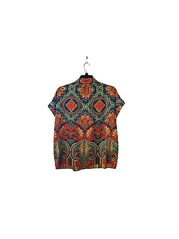 Elie Tahari Short Sleeve Blouse (view 2)
