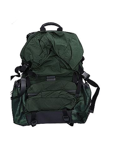 Bottega Veneta BOTTEGA VENETA 571596 Nylon Backpack, Rucksack, Green/Black, Men's (view 1)