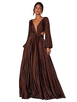 princess polly maxi dress Soleila | Purple Multi | Womens yellow ball gown Color:Oxford Gray Make a statement with Charming Beaded Red Satin