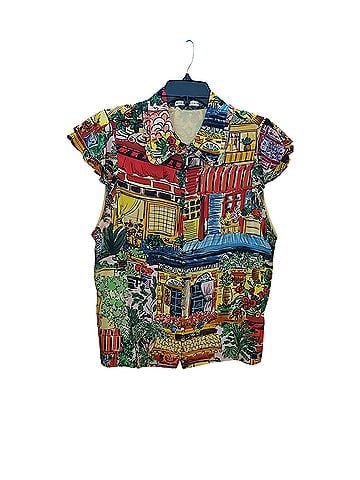 Alice + Olivia Short Sleeve Blouse (view 1)