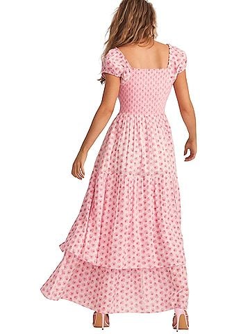 LoveShackFancy Anzie Cocktail Dress (view 2)