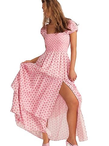LoveShackFancy Anzie Cocktail Dress (view 1)