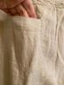 Chico's 100% Linen Tan Linen Pants Size 16 - photo 7