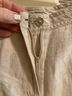 Chico's 100% Linen Tan Linen Pants Size 16 - photo 4