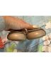 Tory Burch 100% Leather Solid Gray Flats Size 7 - photo 7