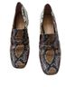 Anthropologie Snake Print Multi Color Flats Size 8 1/2 - photo 1