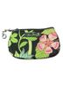 Vera Bradley Floral Black Green Pink Makeup Bag One size - photo 1