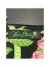 Vera Bradley Floral Black Green Pink Makeup Bag One size - photo 3