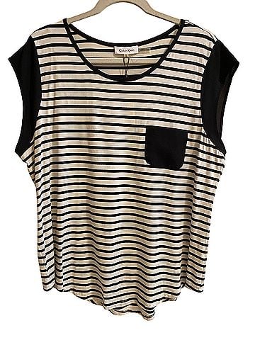 Calvin Klein Short Sleeve Blouse (view 1)