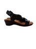 Ros Hommerson Black Wedges Size 8 1/2 - photo 2